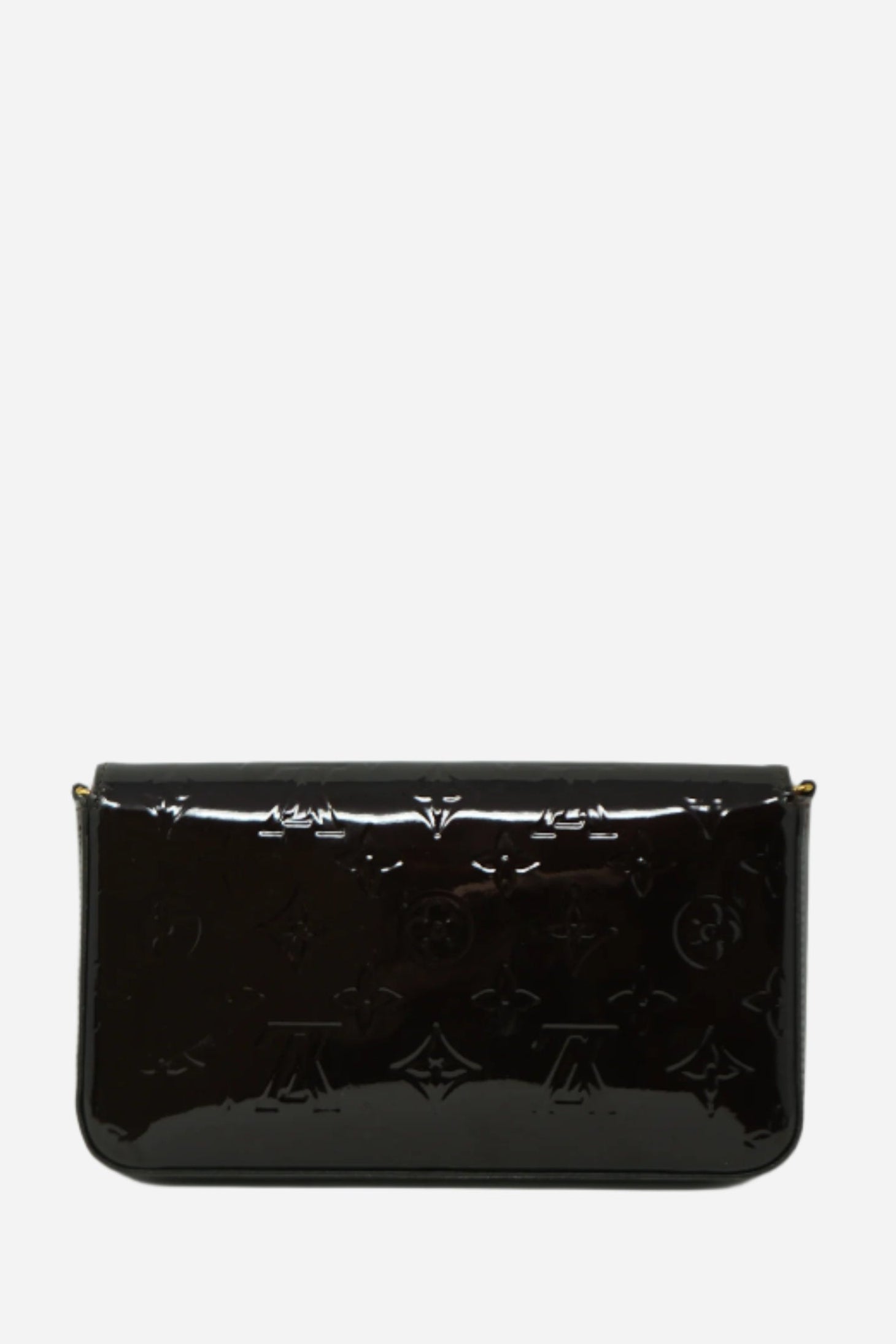 Louis Vuitton 2018 Patent Felicie Pochette Crossbody