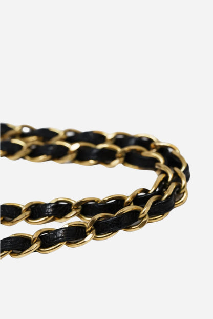 Pre-Owned Chanel Black Quilted Caviar Tote Bag