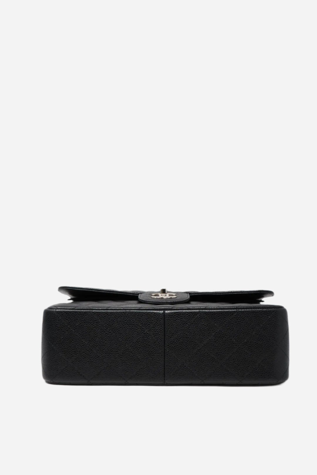 Pre-Owned Chanel Large Classic Flap Caviar Bag