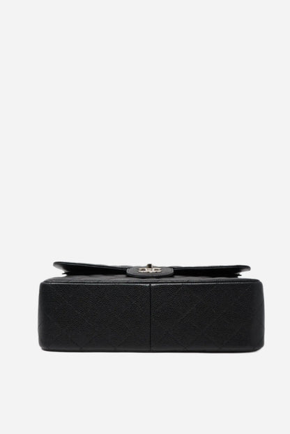Pre-Owned Chanel Large Classic Flap Caviar Bag