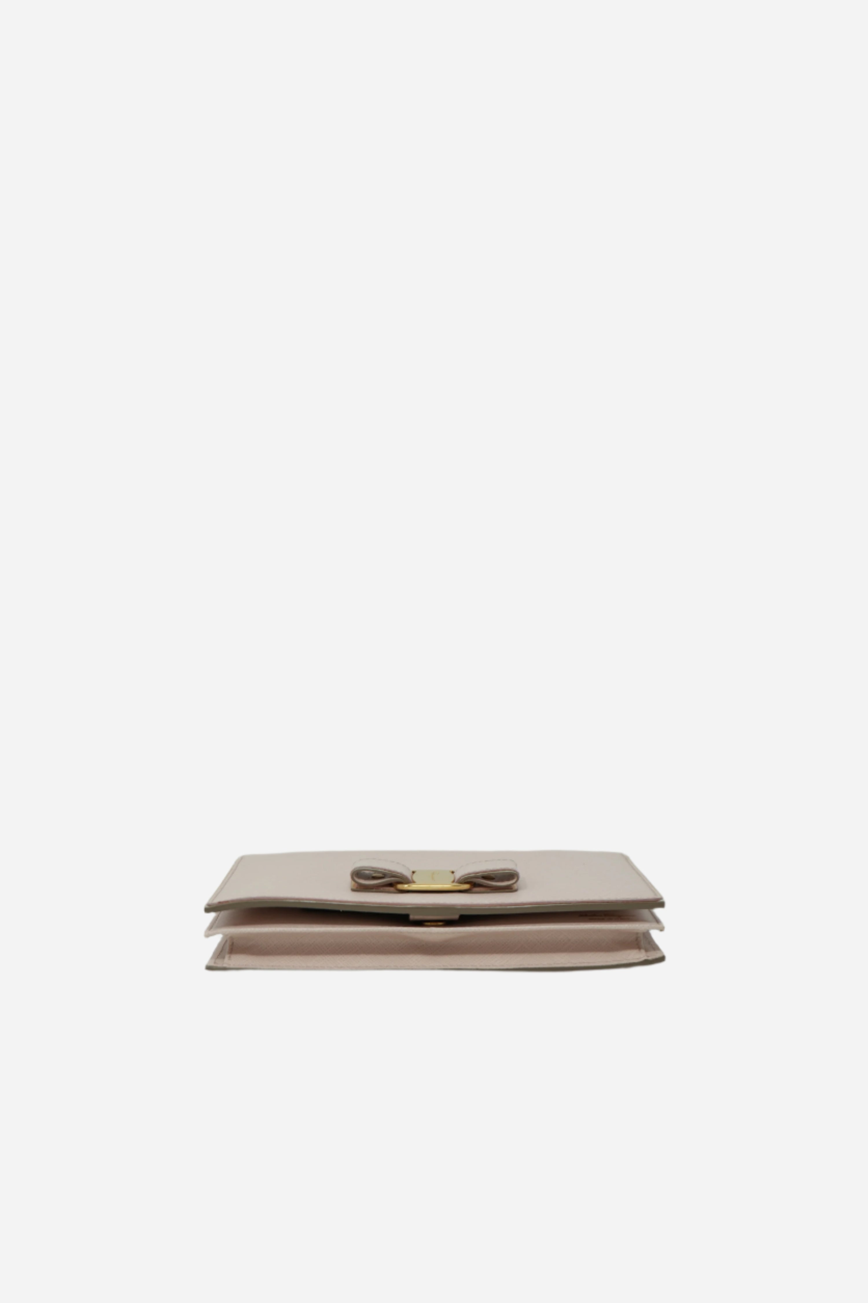 Ferragamo Beige Wallet On Chain