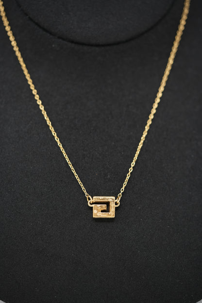 Givenchy G Rhinestone Necklace