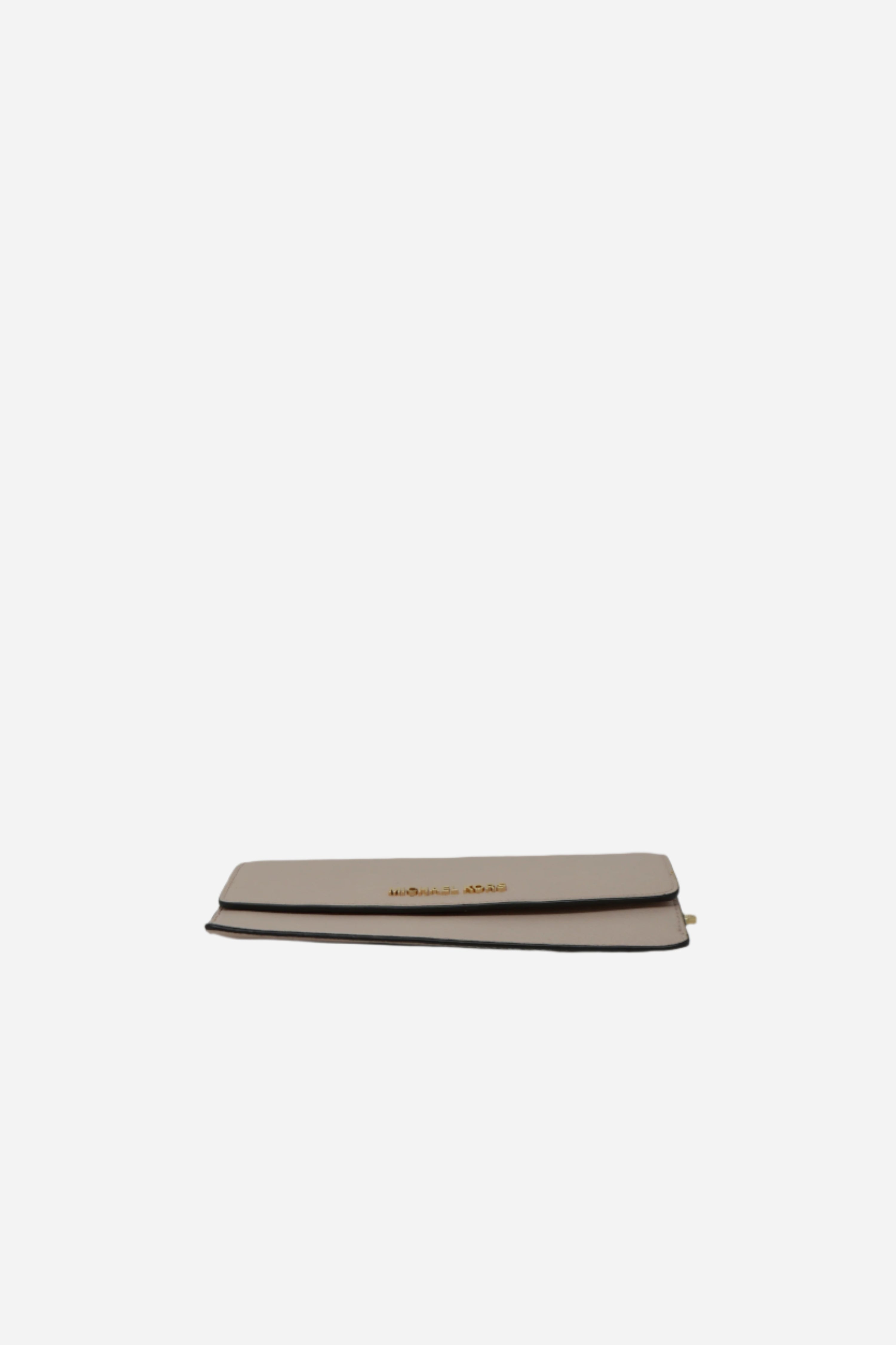 Michael Kors Beige Long Flao Wallet