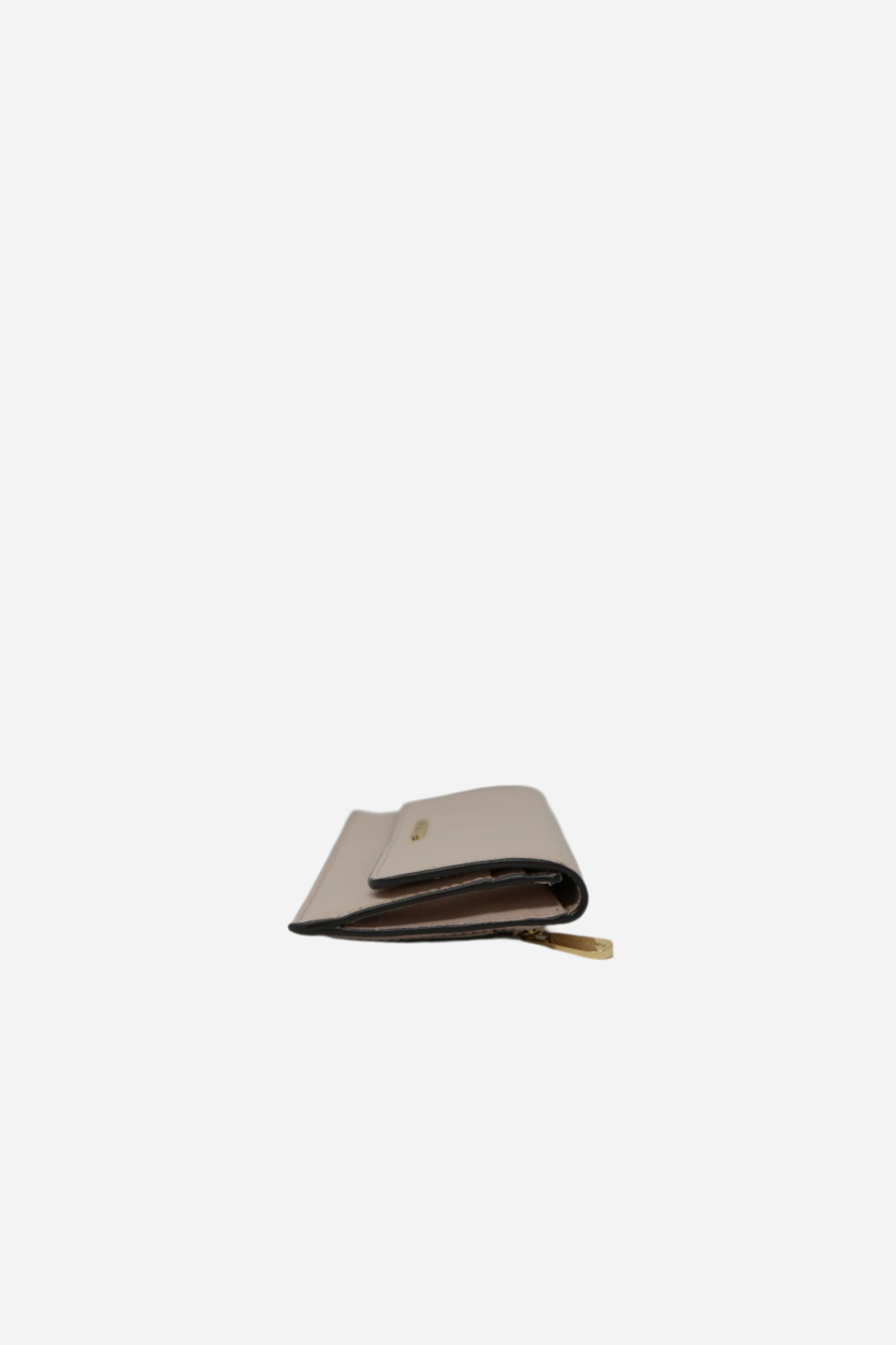 Michael Kors Beige Long Flao Wallet