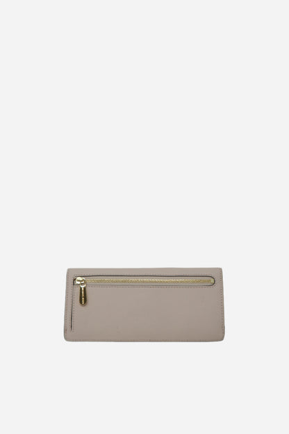 Michael Kors Beige Long Flao Wallet