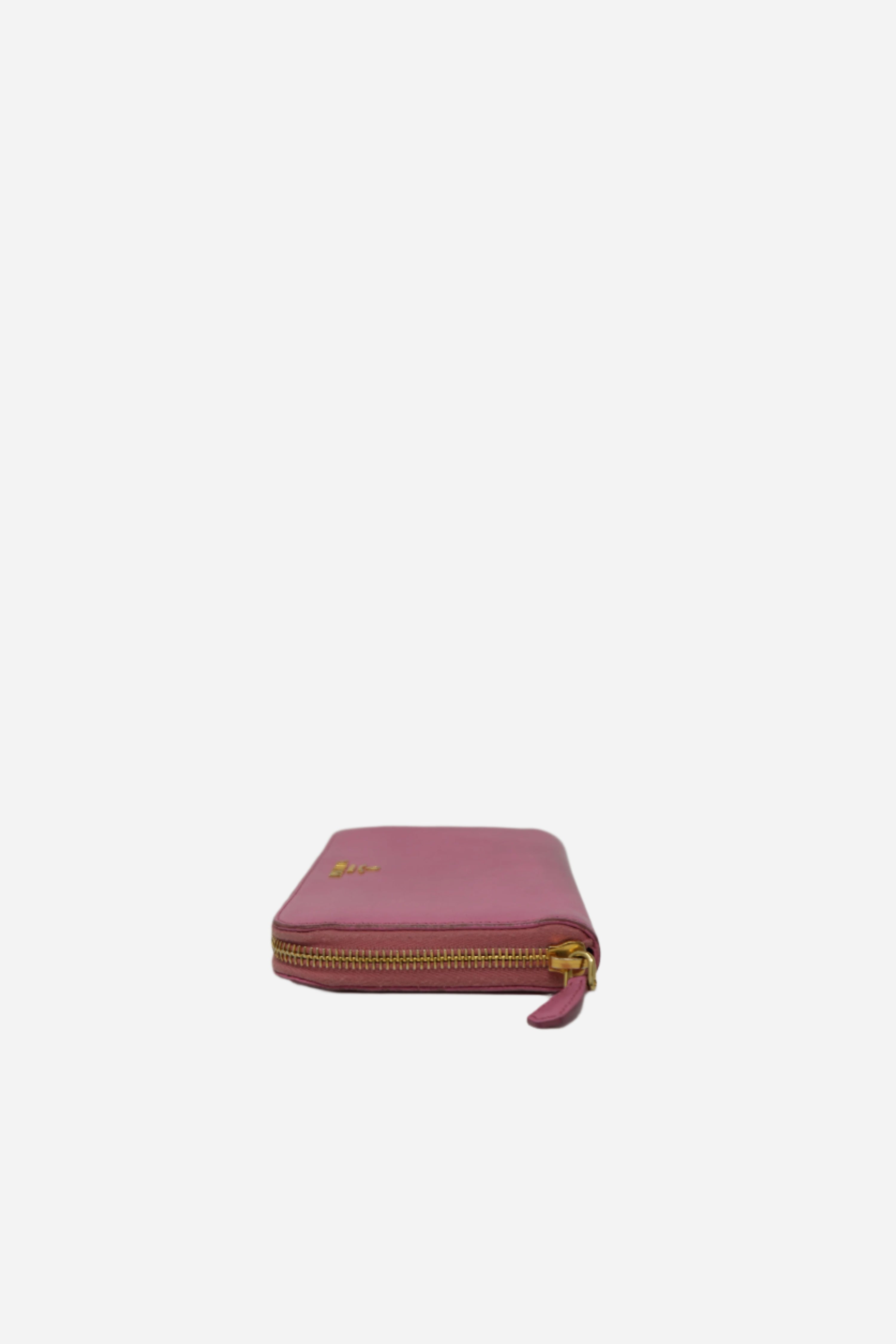 Prada Saffiano Long Zipped Wallet
