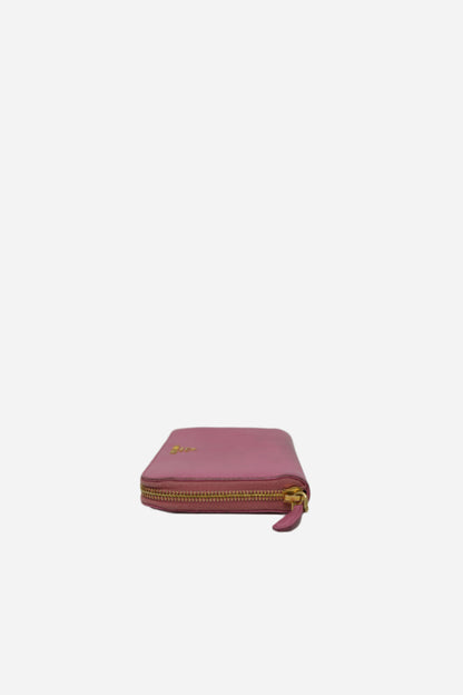 Prada Saffiano Long Zipped Wallet