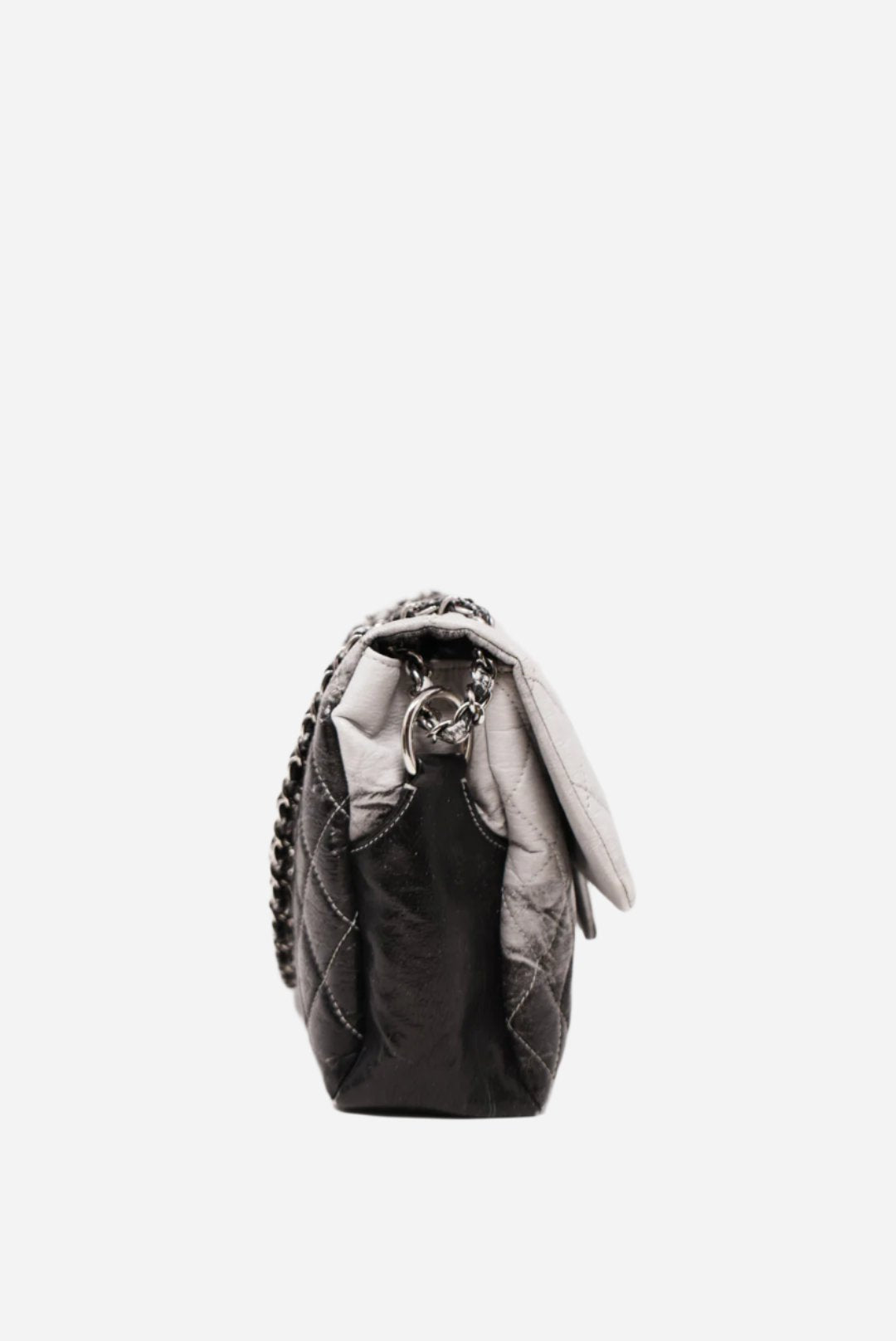 Pre-Owned Chanel Melrose Degrade Jumbo Flap Bag 2006-2008