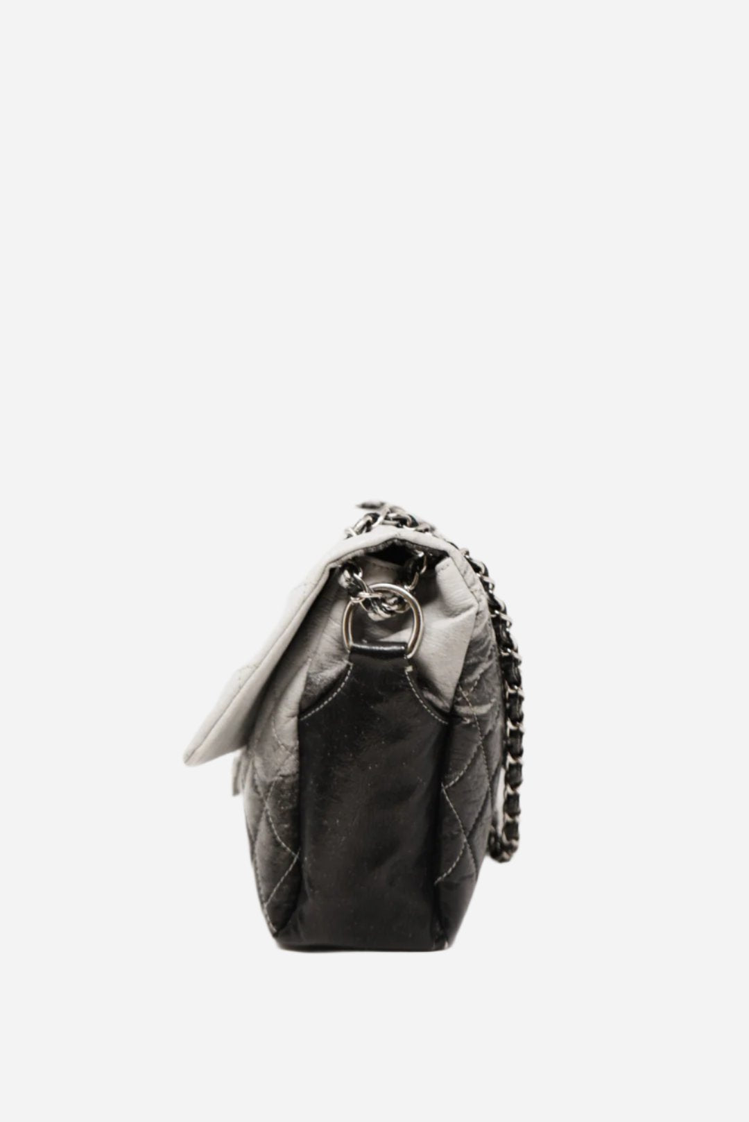 Pre-Owned Chanel Melrose Degrade Jumbo Flap Bag 2006-2008