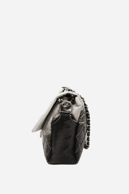 Pre-Owned Chanel Melrose Degrade Jumbo Flap Bag 2006-2008
