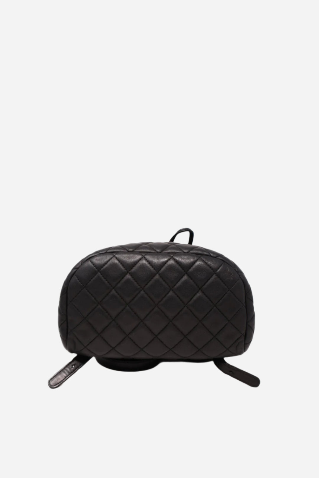 Pre-Owned Chanel 2016 Quilted Lambskin Black Backpack