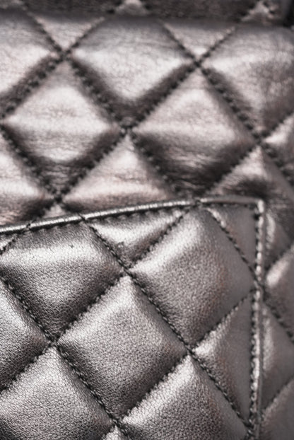 Pre-Owned Chanel 2016 Quilted Lambskin Black Backpack