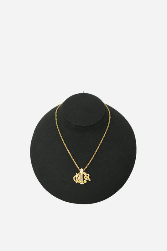 Dior Pumpkin Carriage Necklace