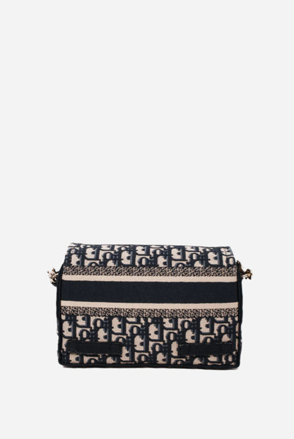Dior Small Diorcamp Bag Blue Oblique
