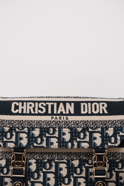 Dior Small Diorcamp Bag Blue Oblique