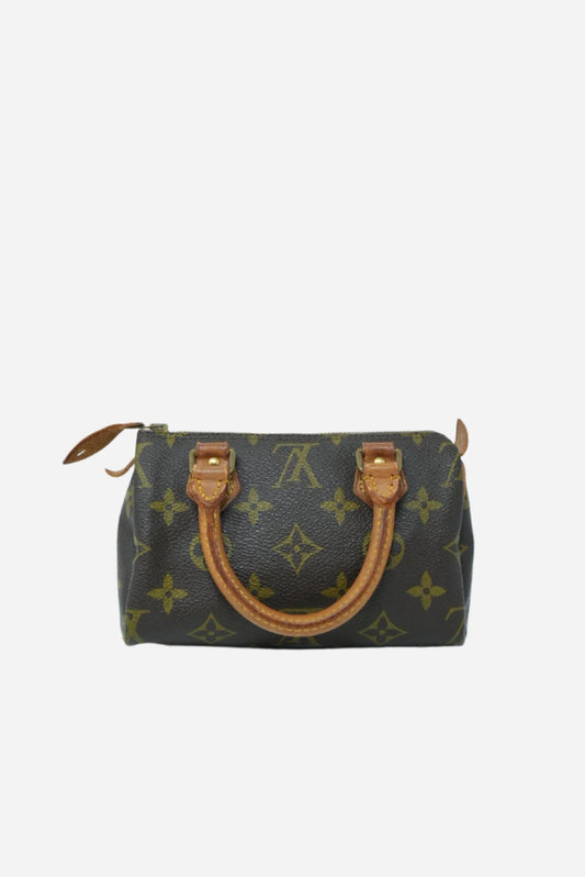 Louis Vuitton 80's Vintage Nano Speedy Monogram