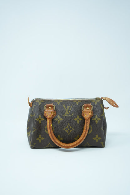 Louis Vuitton 80's Vintage Nano Speedy Monogram