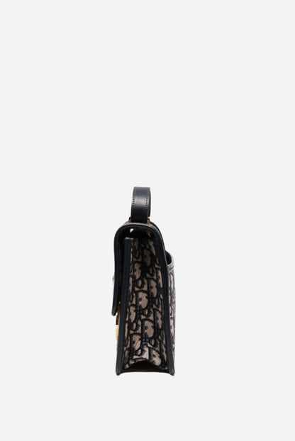 Dior 30 Montaigne Bag Blue Oblique 2018