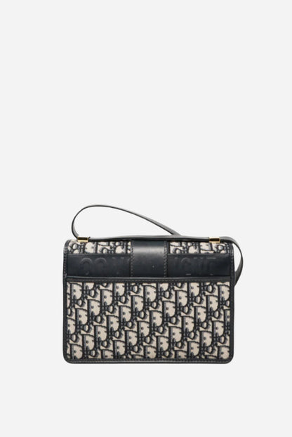 Dior 30 Montaigne Bag Blue Oblique 2018