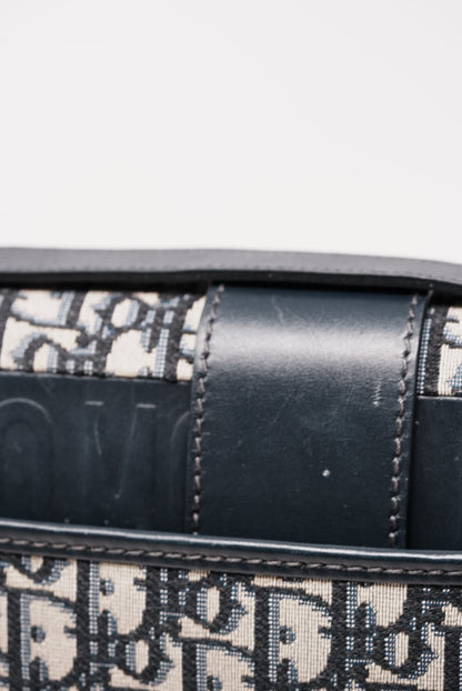 Dior 30 Montaigne Bag Blue Oblique 2018