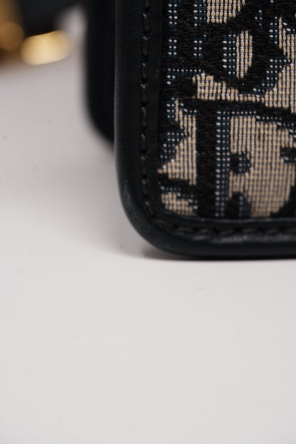 Dior 30 Montaigne Bag Blue Oblique 2018
