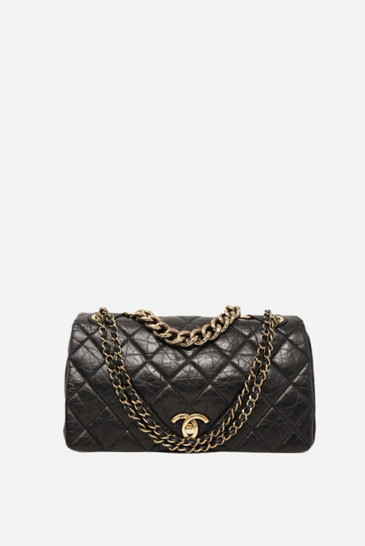 Pre-Owned Chanel Medium Pondichery Flap Bag