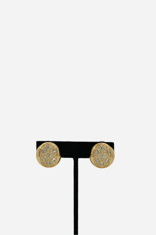 Dior Vintage Rhinestone Earrings