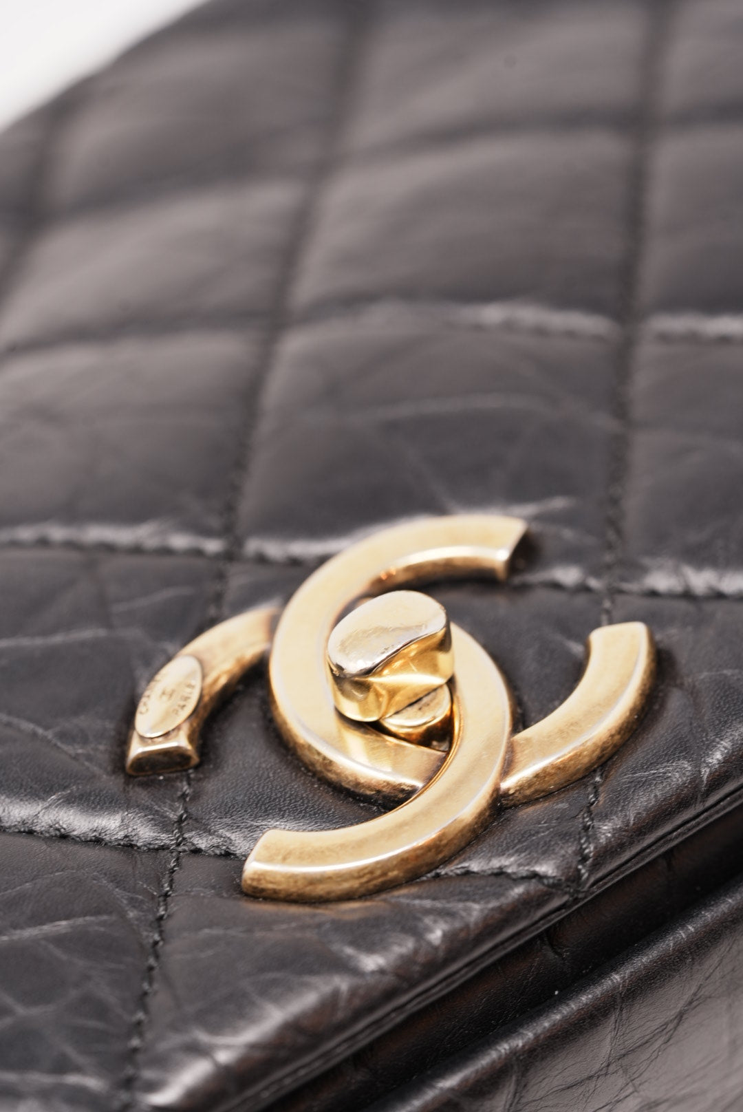 Pre-Owned Chanel Medium Pondichery Flap Bag