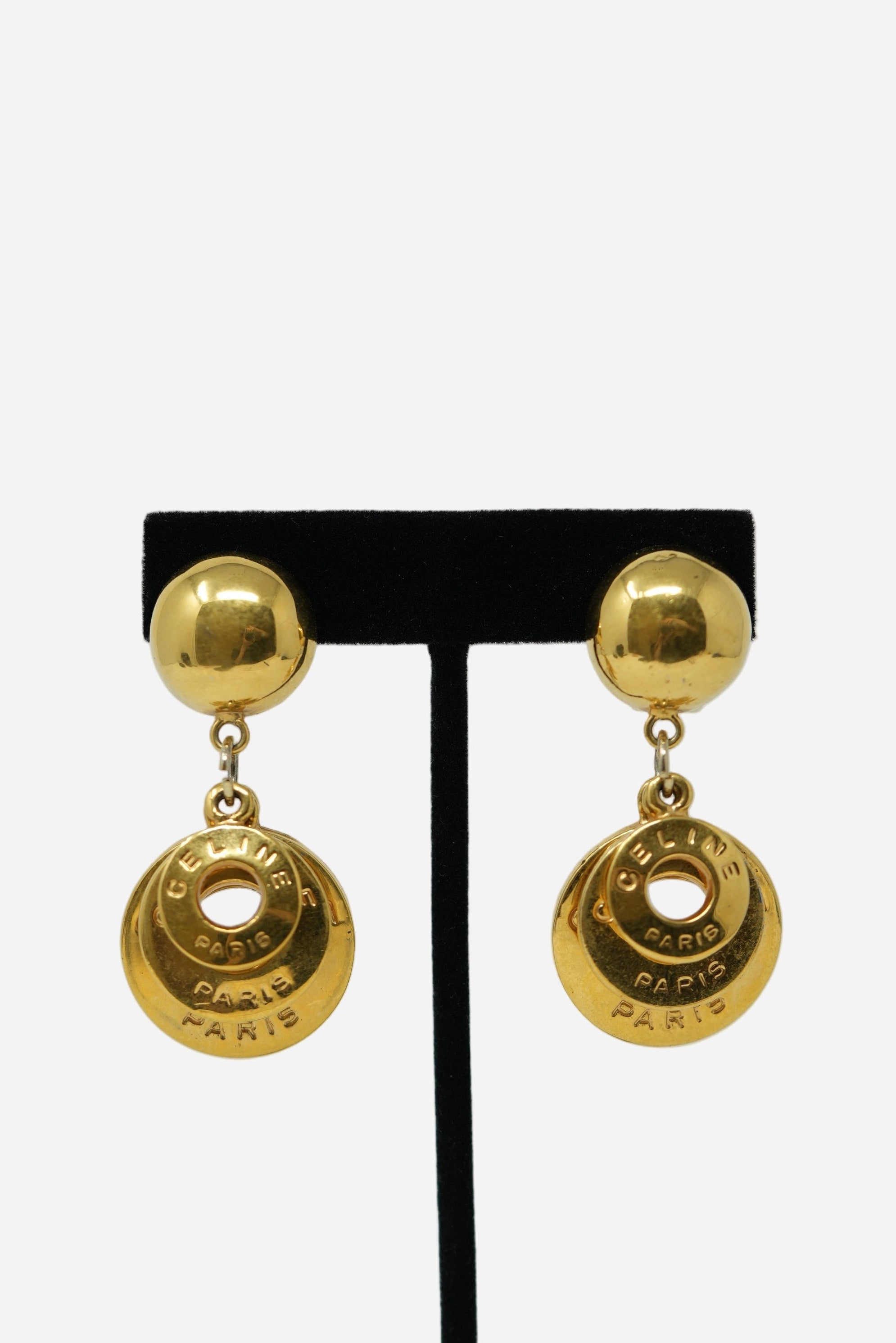 Celine Triple Circle Earrings