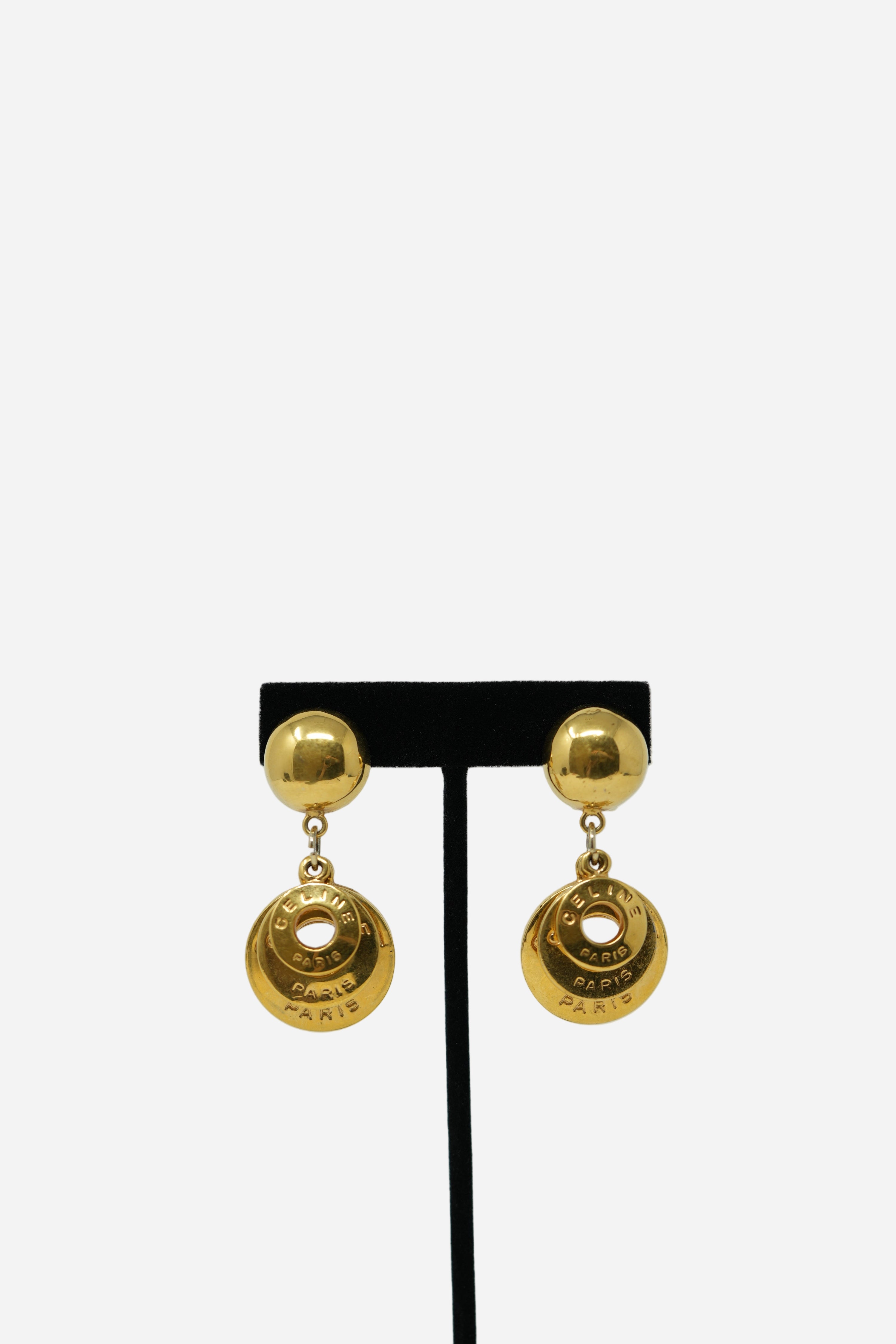 Celine Triple Circle Earrings