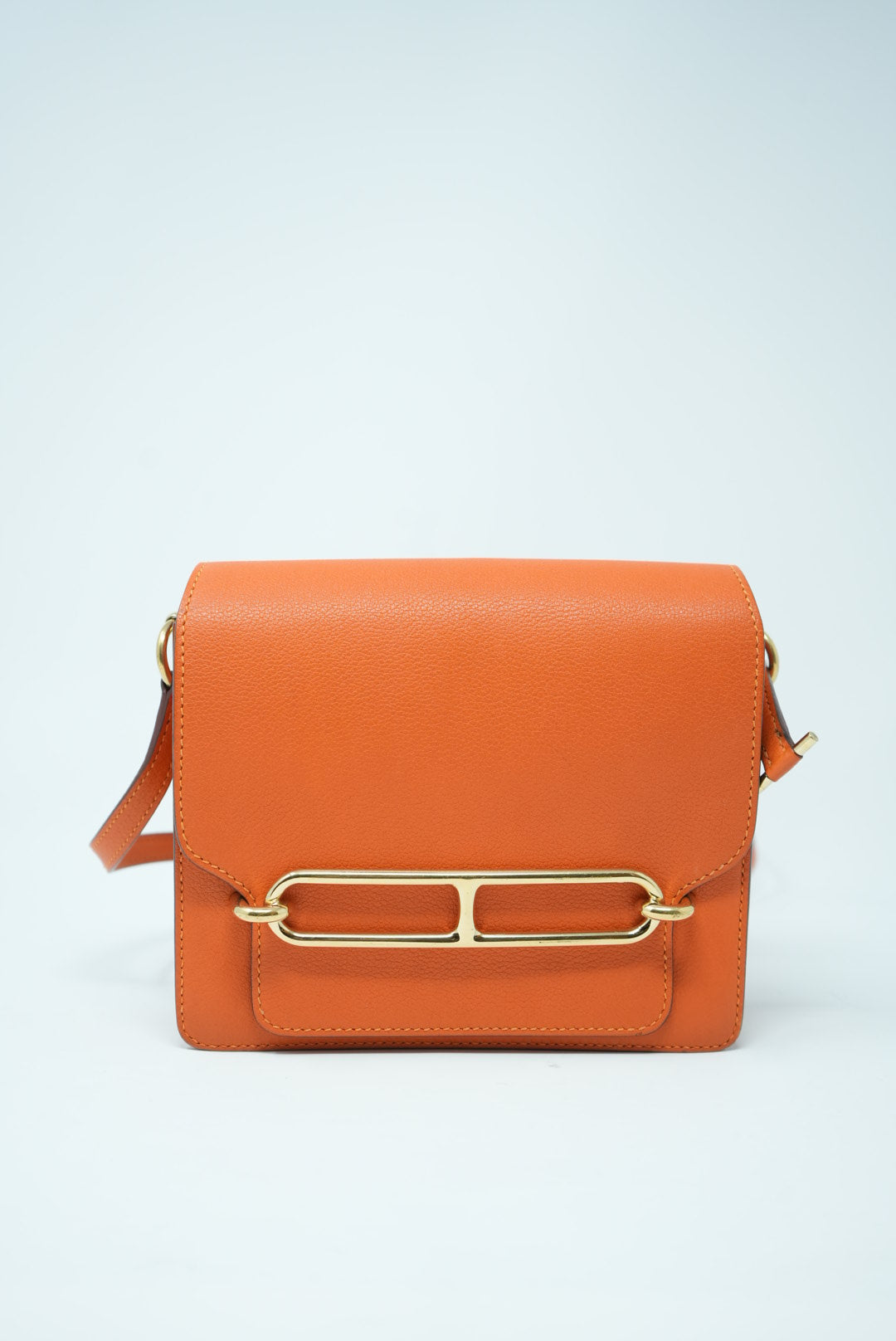 Hermes Roulis Mini Bag Orange