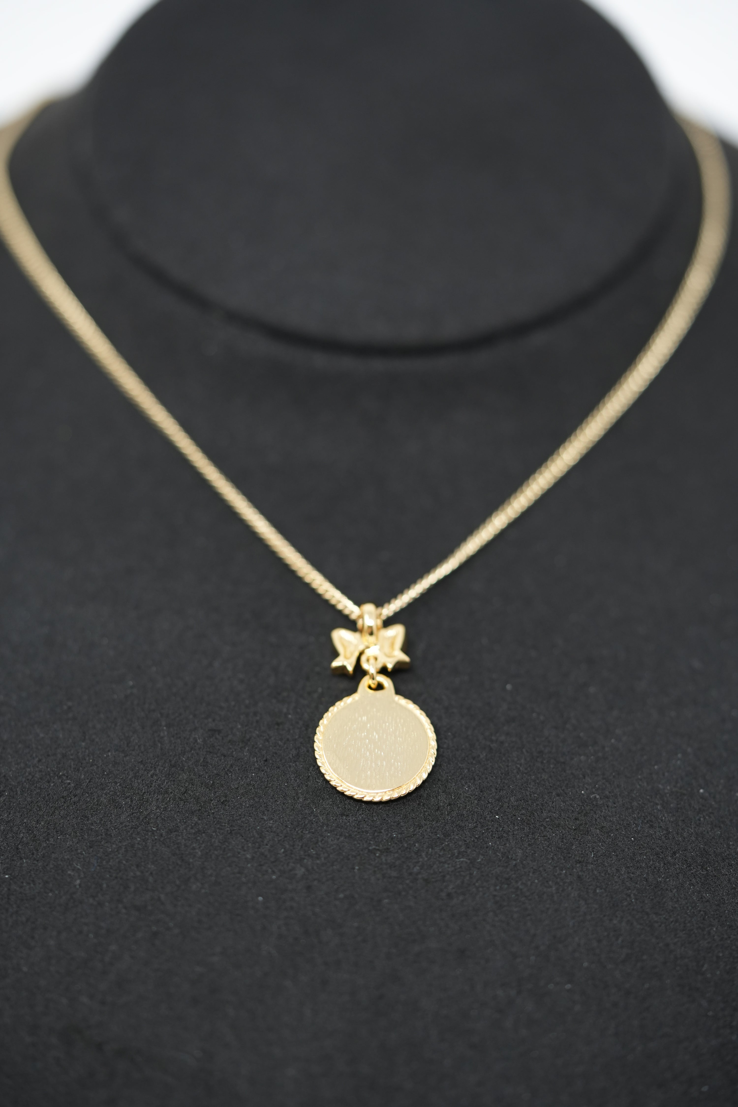 Dior Vintage Necklace Gold-plated