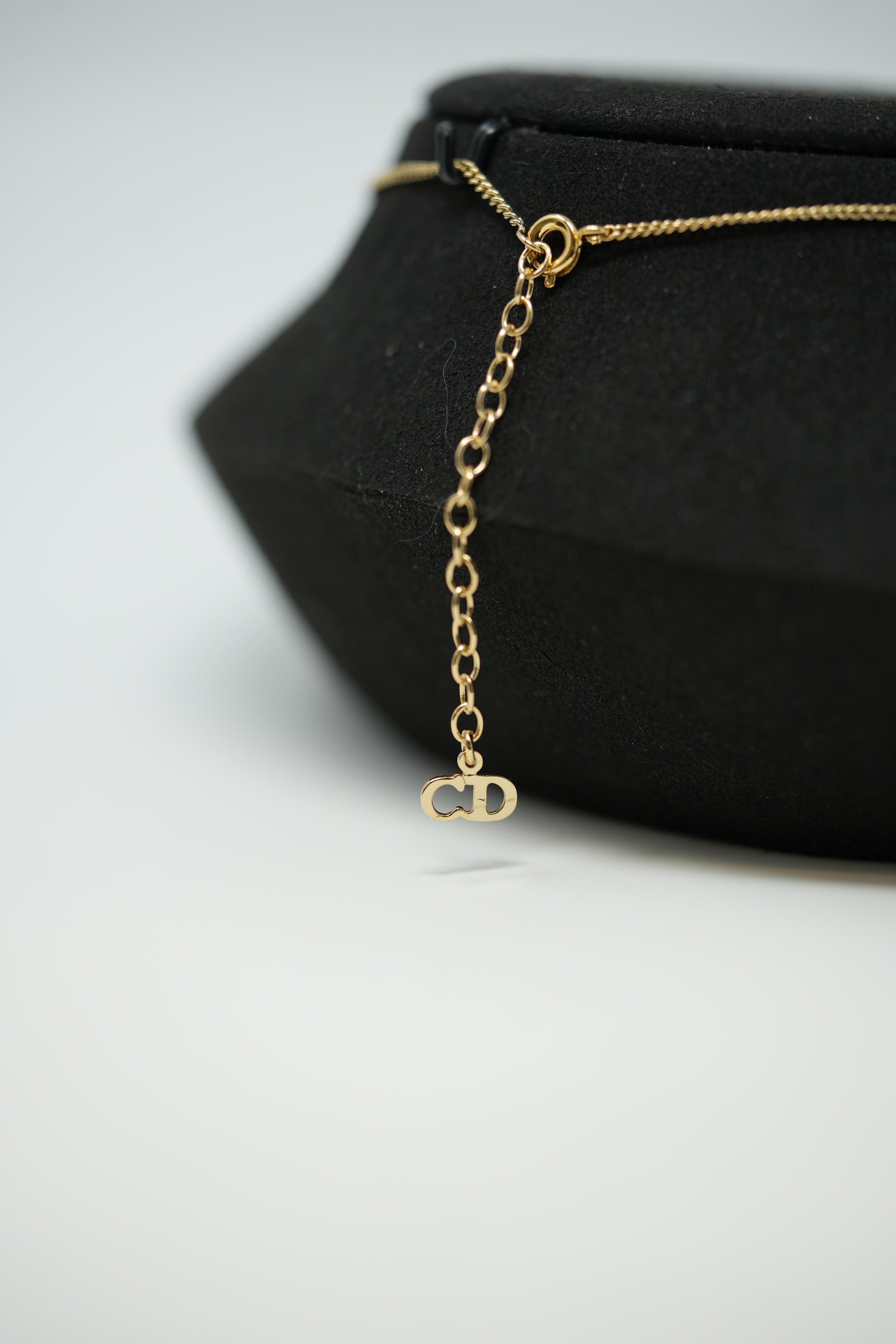 Dior Vintage Necklace Gold-plated