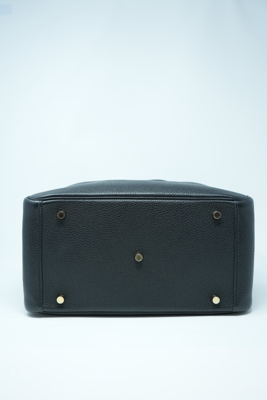 Hermes 2018 Lindy30 Togo Shoulder Bag Black
