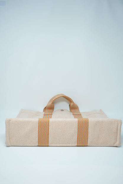 Hermes Canvas Tote Bag Orange
