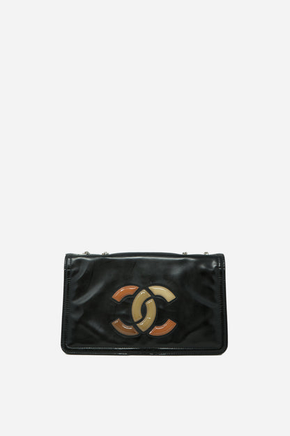 Pre-owned Chanel Vinyl Lipstick Flap Bag