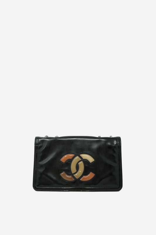 Pre-owned Chanel Vinyl Lipstick Flap Bag