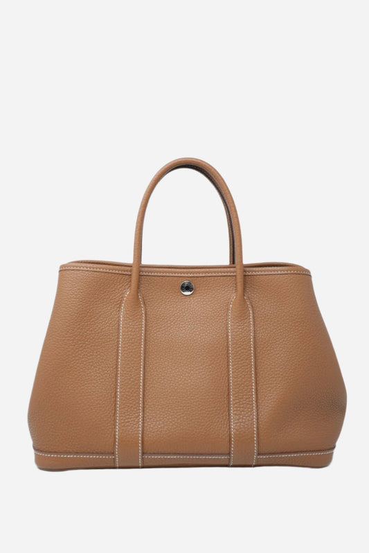 Hermes Leather Garden Party 30