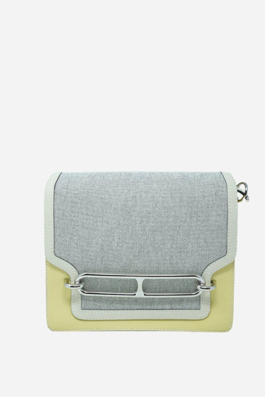 Hermes Roulis 23 Club Ecru-Noir/Jaune poussin/Craie Swift