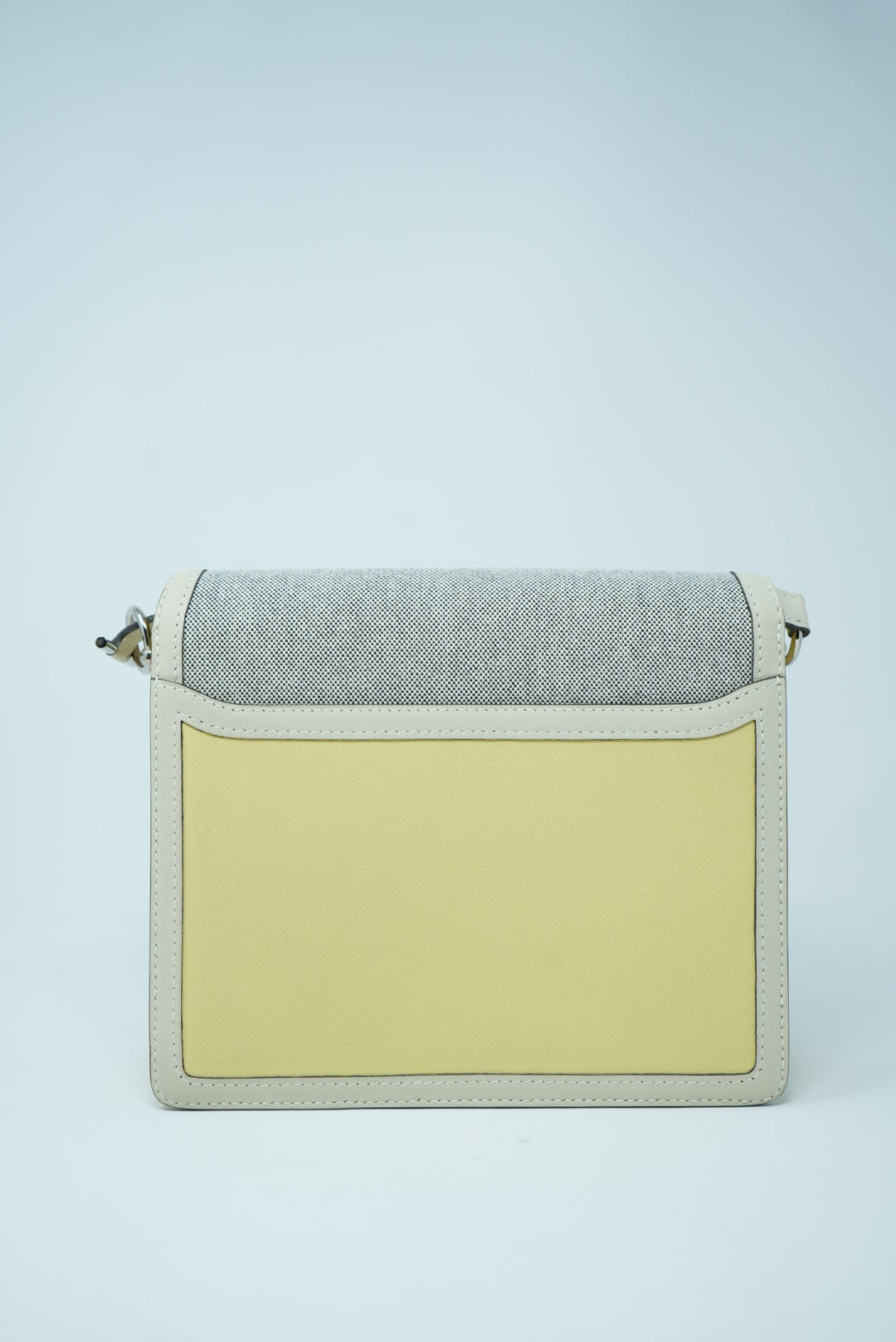 Hermes Roulis 23 Club Ecru-Noir/Jaune poussin/Craie Swift