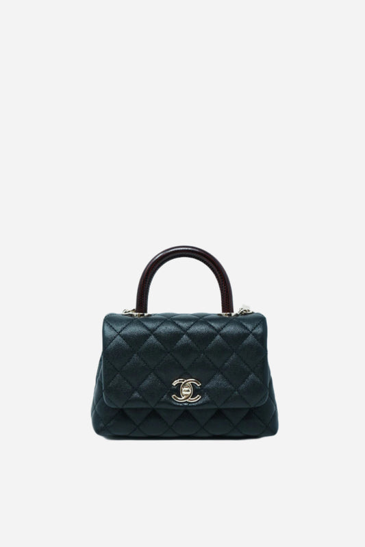 Pre-Owned Chanel Extra Mini CoCo Handle 2021