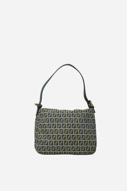 Fendi Zuccino Canvas Double Flap Bag 2000-2010