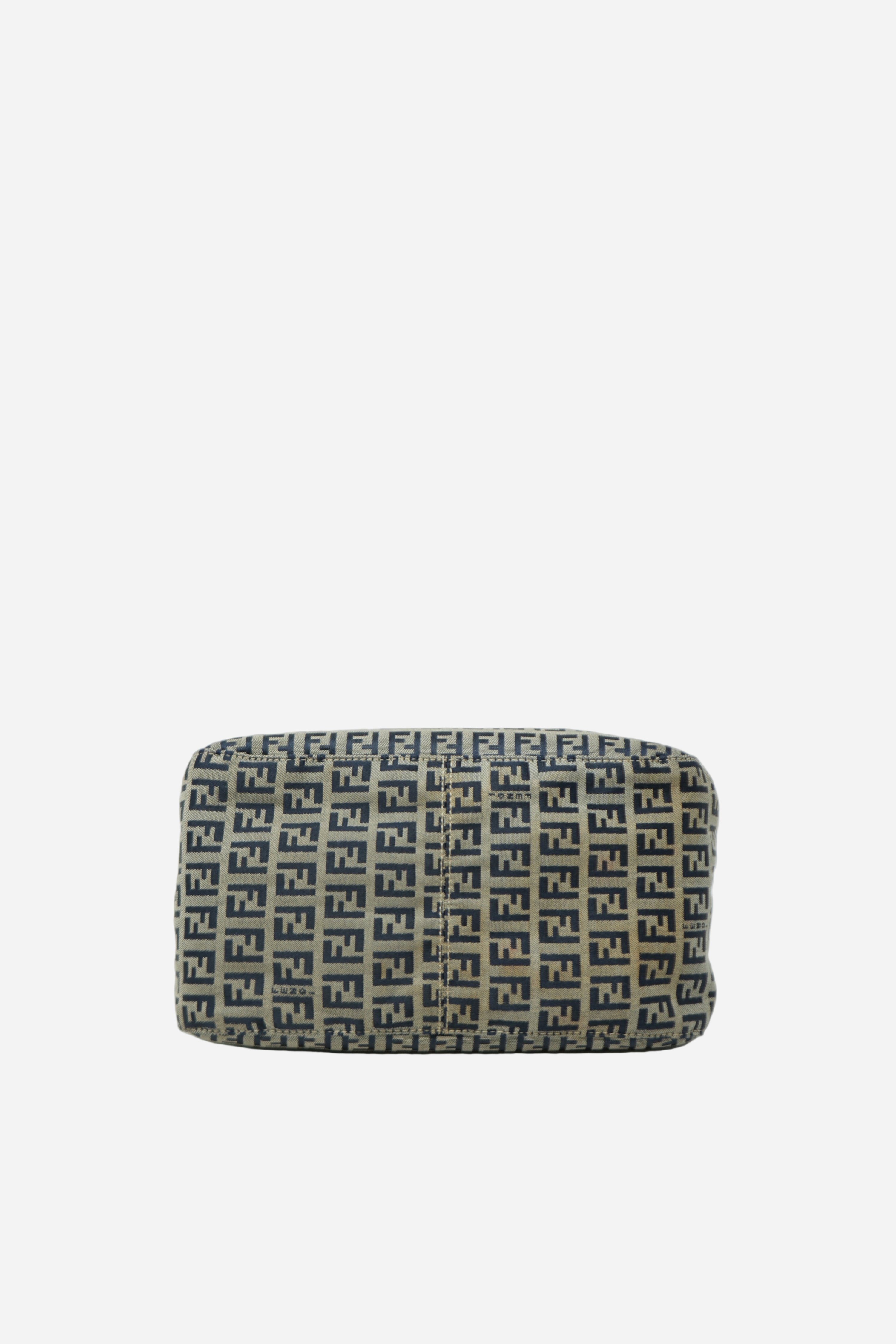 Fendi Zuccino Canvas Double Flap Bag 2000-2010