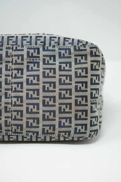 Fendi Zuccino Canvas Double Flap Bag 2000-2010