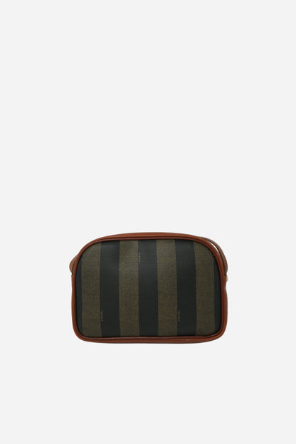 Fendi Vintage Pequin Canvas Crossbody