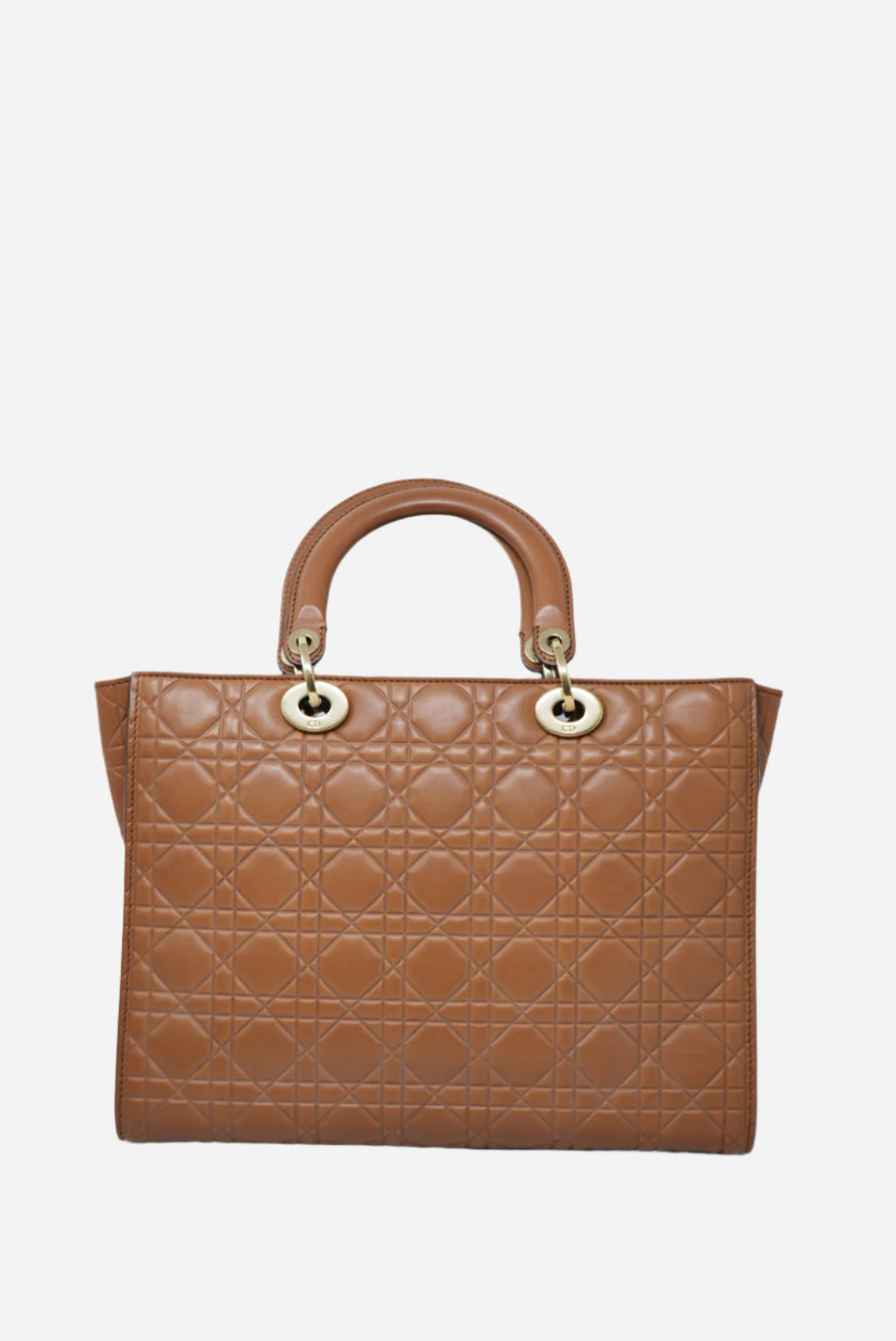 Dior Calfskin Lady Dior Large Supple Bag
