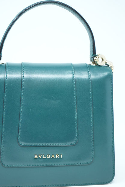 Pre-owned Bvlgari SERPENTI FOREVER TOP HANDLE Bag
