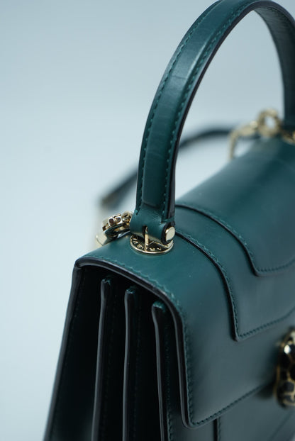 Pre-owned Bvlgari SERPENTI FOREVER TOP HANDLE Bag