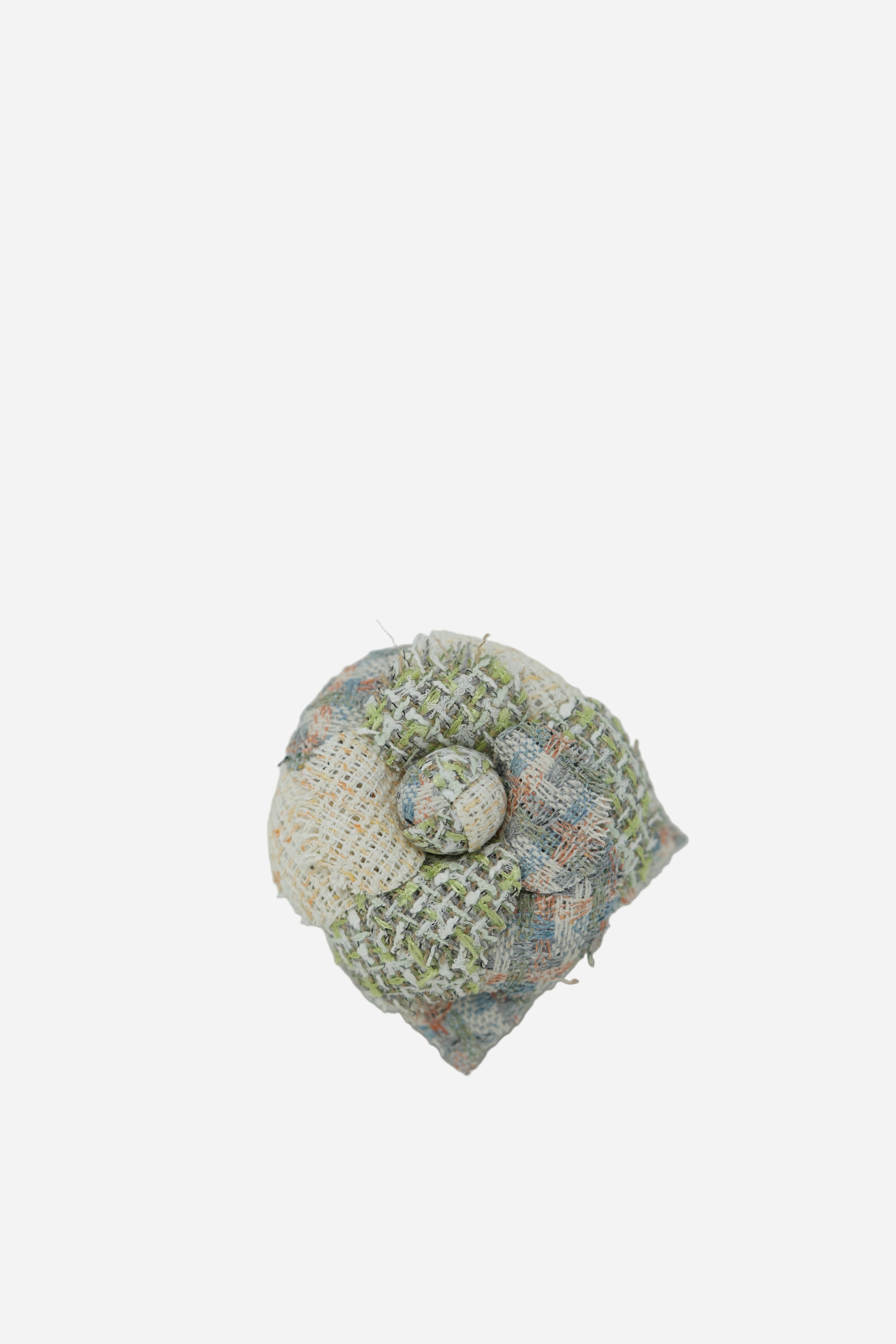 Pre-owned Chanel Camellia Tweed Brooch