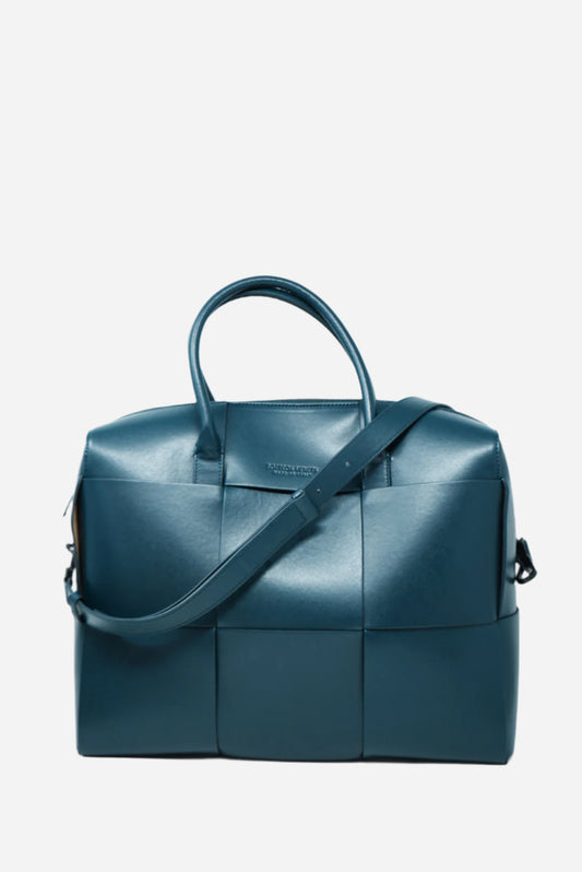 Bottega Veneta Leather Arco Briefcase
